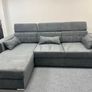 Lucca Corner Sofa Bed With Storage Image 2