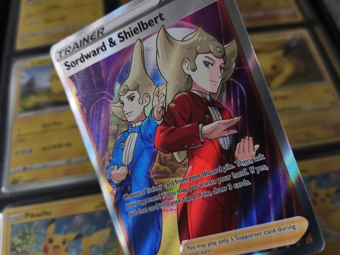 Sordward & Shielbert ! Ultra Rare ! from Silver Tempest Set ! 2022 ! Pokemon Card !