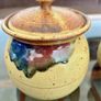 Vintage Stoneware Creamer or Small Jug & Lidded Sugar Bowl made by Badger Hill Pottery Image 3