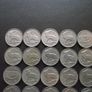 30 Irish 3 pence coins (1942-1968) Image 9