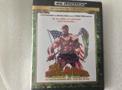 The Toxic Avenger 4K  Original Region Free American Import