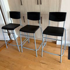 x3 IKEA STIG bar stools
