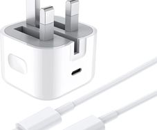 20W USB C Fast Charger With 1M Cable for iPhone 14/14 Plus/14 Pro/14 Pro Max/13 12 11 X XR XS SE 2020 8 7 6 6S Mini, Pad Pro, USBC PD Wall Charging Plug Type C Power Adapter and 3.3FT Cord