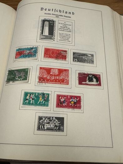 Stamp album GERMANY