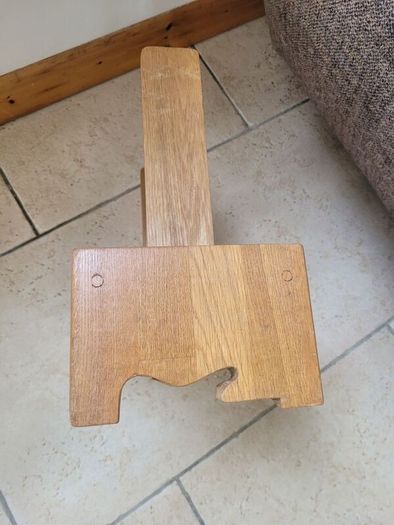 Handmade Oak guitar holder