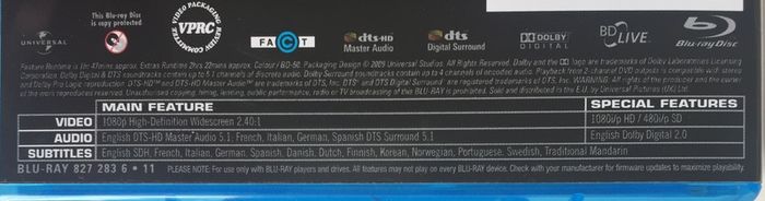 Fast & Furious (4) [2009] Paul Walker, Vin Diesel, Michelle Rodriguez & Jordana Brewster [Blu-ray Movie]