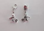 Monkey Charm - Pandora Style / Lobster Clasp
