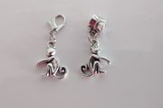 Monkey Charm - Pandora Style / Lobster Clasp