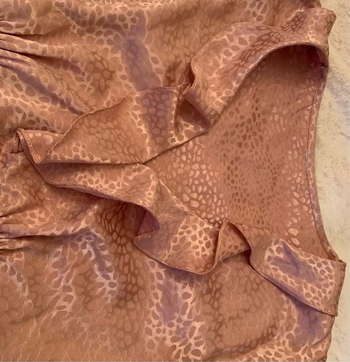 River Island Blush Satin effect dress Price Drop