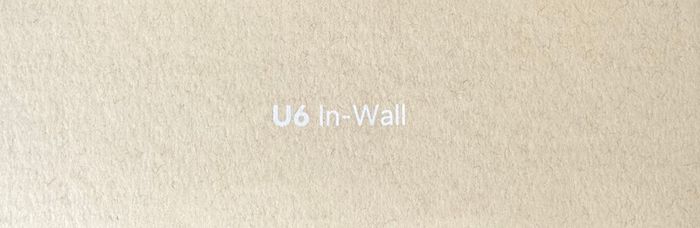 Ubiquiti Unifi 6 In-Wall Wifi 6 Access Point - U6-IW