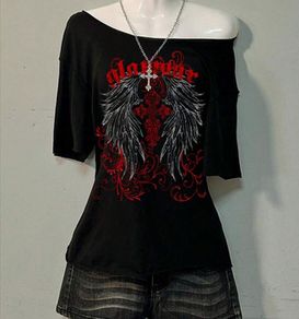 Goth Style Tunic Top size 20 + also other designs available