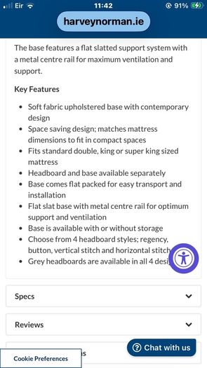 Super King Bed Base