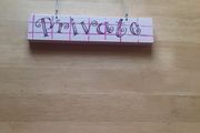 Sign (9inches wide)
