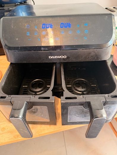 Daewoo 9L XL Digital Double Drawer Air Fryer