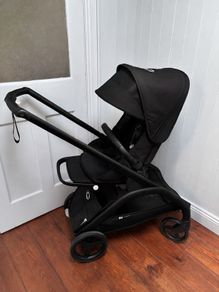 Bugaboo Dragonfly Black With Raincover Buggy Pram