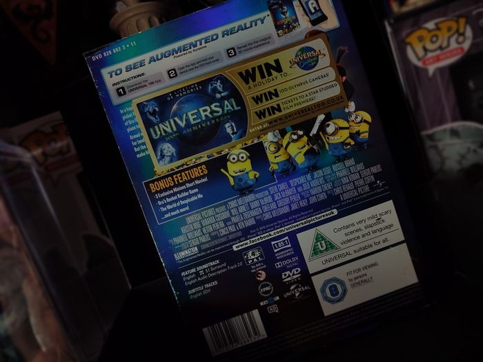Despicable Me !  Universal 100th Anniversary ! DVD ! 2010 !