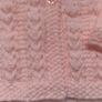 Baby Cardigan - 3-6 Months - Hand Knit Image 3