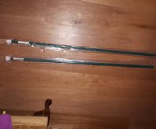 2 x Washing line extendable poles (Brand New)