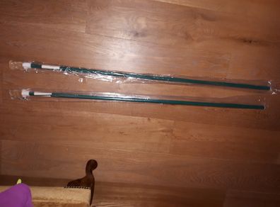 2 x Washing line extendable poles (Brand New)