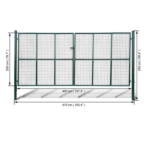 Mesh Garden Gate 415 x 250 cm / 400 x 200 cm