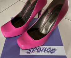 Pink High Heel Ladies Shoes