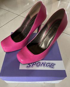 Pink High Heel Ladies Shoes