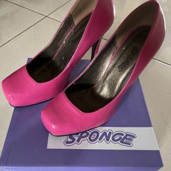 Pink High Heel Ladies Shoes