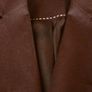 Linen Chocolate Brown  Blazer Jacket Debenhams Sz 12 Eu 40.  Super Condition Image 8