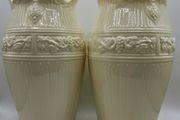 Pair of  Elegant 1998 Belleek Bacchus Vases