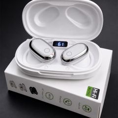 Open Ear Wireless Earbuds Bluetooth 5.3 Sport Headphones LED Display Ear Hook
