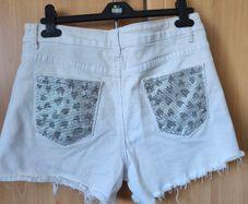 Jeans shorts size small Large