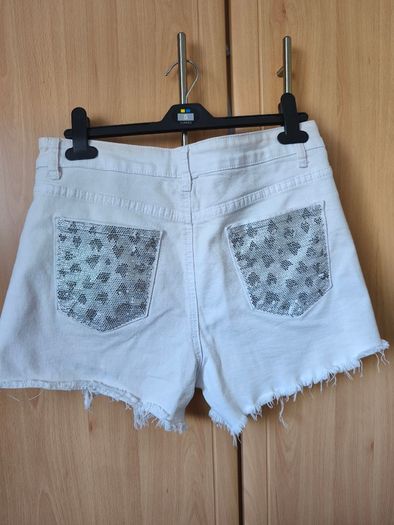 Jeans shorts size small Large