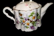 1800s rare large porcelain teapot
