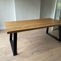 Solid Oak Dining Table- brand new