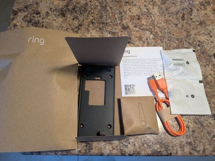 Official Ring Video Doorbell Spare Parts & Installation Kit Brand New