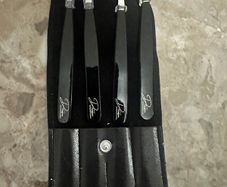 Professional 4-Piece Eyebrow Tweezers Set