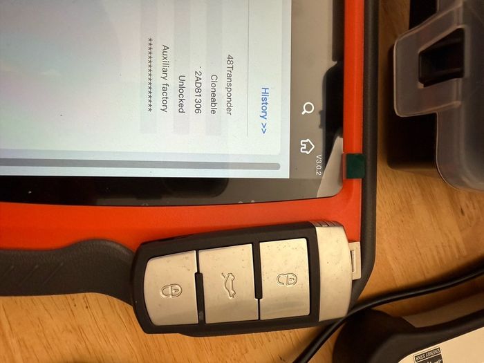 VW Passat key