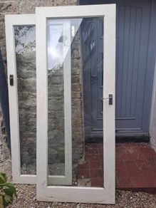 Interior glass doors