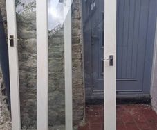 Interior glass doors