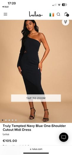 women beautiful dress Lulus Brand New size M dark green