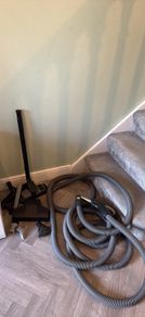 Ducted vacuum hose plus nozzle and combi brush