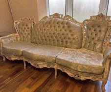 Sofa & 2 Arm Chairs