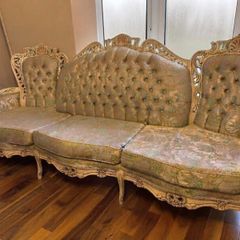 Sofa & 2 Arm Chairs