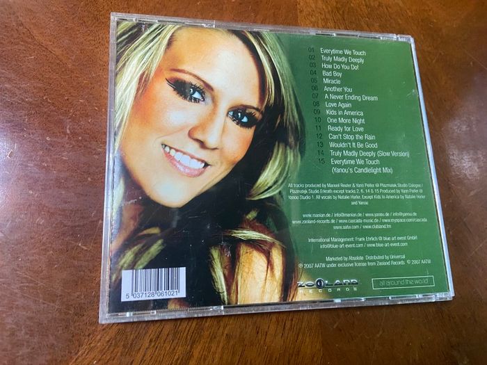 Cascada Everytime We Touch The Album CD