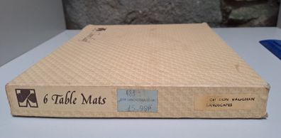 Vintage Cloverleaf table mats 70s