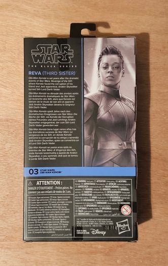 Star Wars Reva Third Sister 6" Scale Black Series New & Unopened