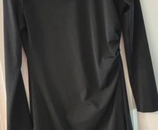 River island black mini dress