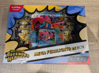 Ascended Heroes Mega Feraligatr ex Box