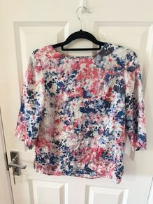 L.K. Bennett Silk Blouse UK10
