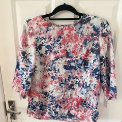 L.K. Bennett Silk Blouse UK10
